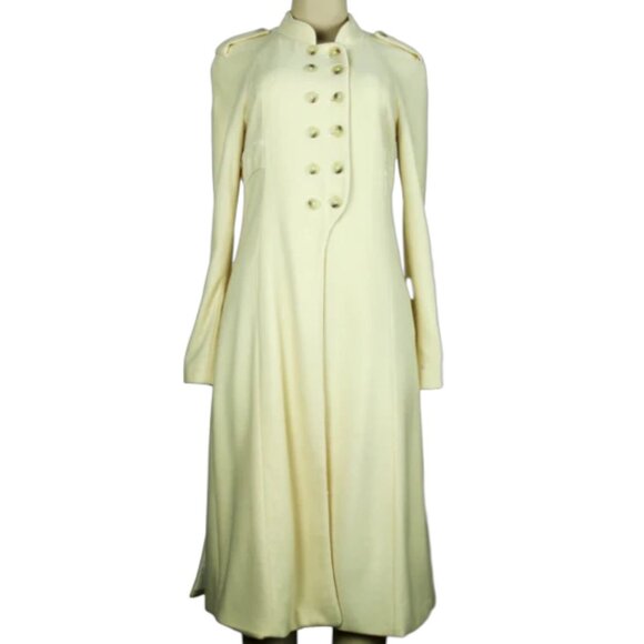 TALIE Double Breasted Wool Coat - Picture 1 of 4